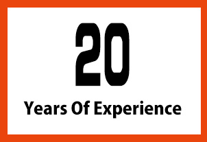 20年の実績